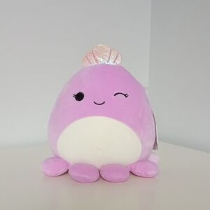 Squishmallows Violet Plush with Crown